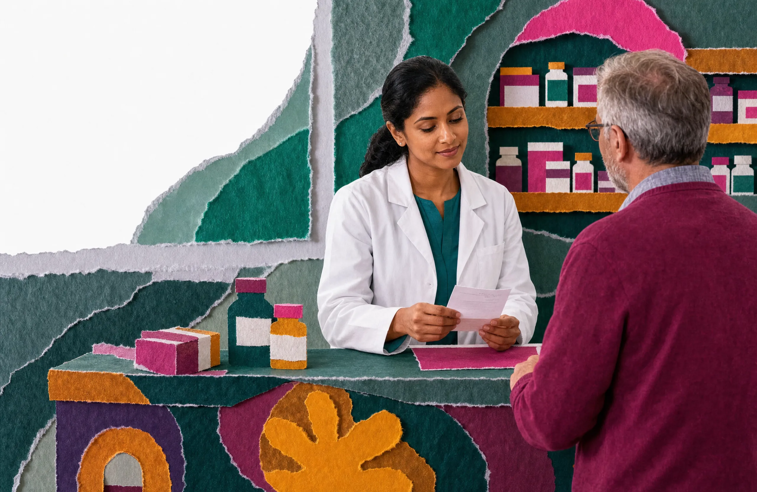 Illustration of a welcoming care office, used for Totality Hilton Head