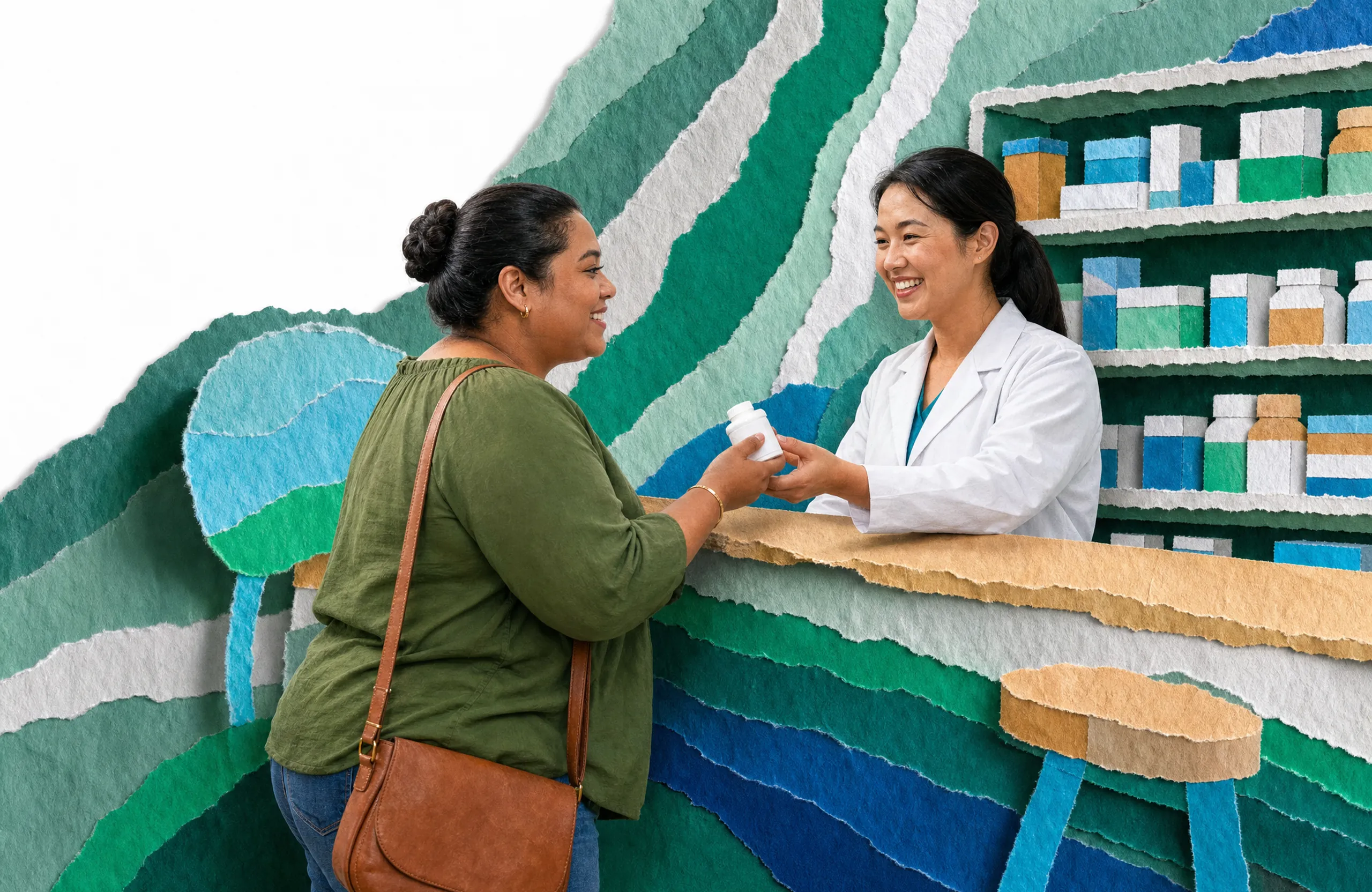 Illustration of a welcoming care office, used for Totality Nexton