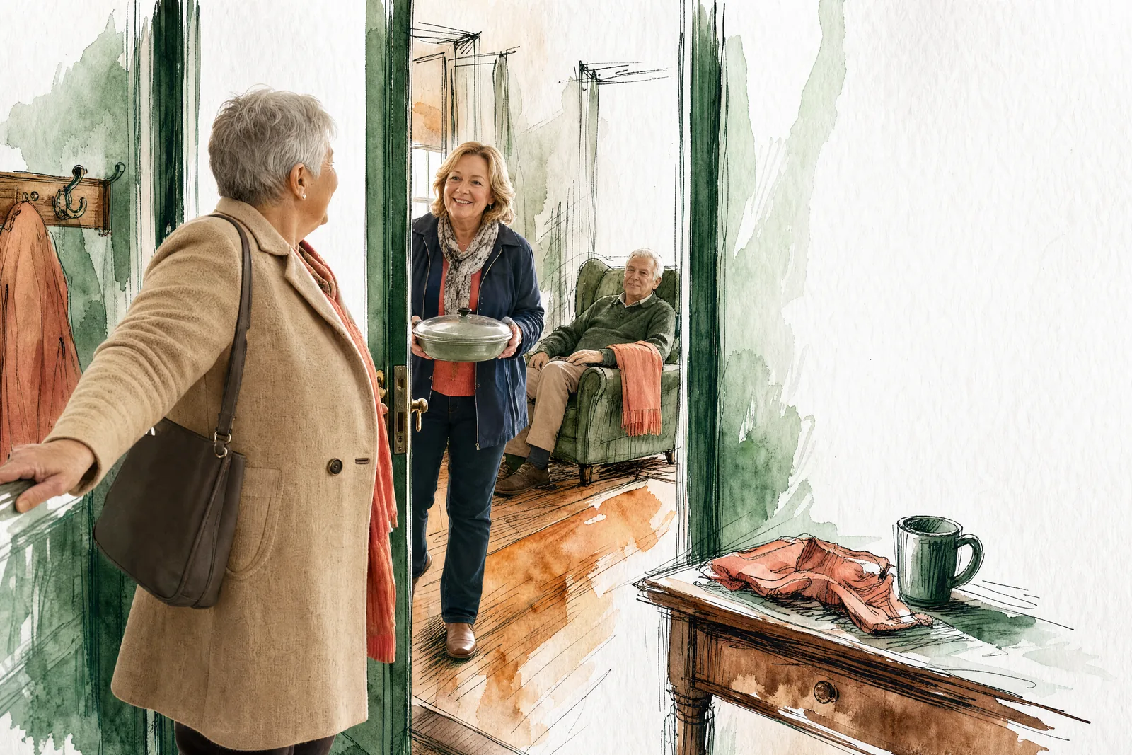 Keeping your own appointments while you care for a spouse